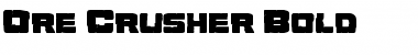 Download Ore Crusher Bold Bold Font Title Preview