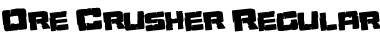Download Ore Crusher Rotate Regular Font Title Preview