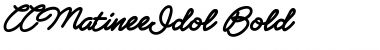 Download CCMatineeIdol Bold Font Title Preview