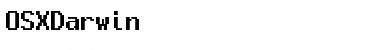 Download OSXDarwin Medium Font Title Preview