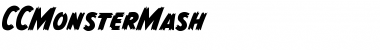 Download CCMonsterMash Medium Font Title Preview