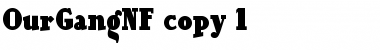 Download Our Gang NF Regular Font Title Preview