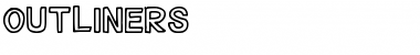 Download Outliners Regular Font Title Preview