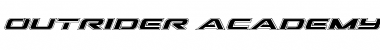 Download Outrider Academy Italic Italic Font Title Preview