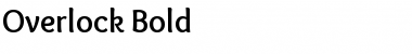 Download Overlock Bold Font Title Preview