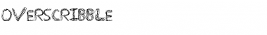 Download OverScribble Regular Font Title Preview