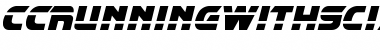 Download CCRunningWithScissors Medium Font Title Preview