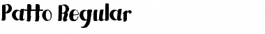 Download Patto Regular Font Title Preview