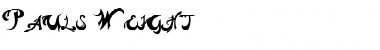 Download Pauls Weight Regular Font Title Preview