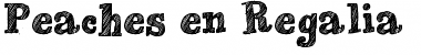 Download Peaches en Regalia Regular Font Title Preview