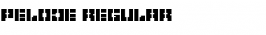 Download Pelode Regular Font Title Preview