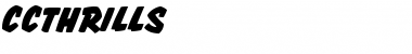 Download CCThrills Roman Font Title Preview