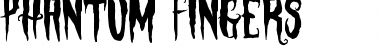 Download Phantom Fingers Regular Font Title Preview