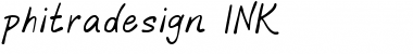 Download phitradesign INK Regular Font Title Preview