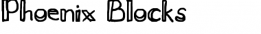 Download Phoenix Blocks Regular Font Title Preview