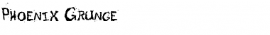 Download Phoenix Grunge Regular Font Title Preview