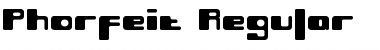 Download Phorfeit Regular (BRK) Regular Font Title Preview