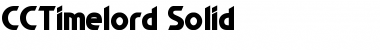 Download CCTimelord Regular Font Title Preview