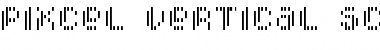 Download Pixcel Vertical Scan Font Title Preview