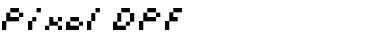 Download Pixel DPF Regular Font Title Preview