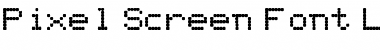 Download Pixel_Screen_Font-Light Regular Font Title Preview