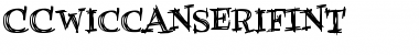 Download CCWiccanSerifInt Regular Font Title Preview