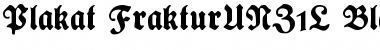 Download Plakat-FrakturUNZ1L Black Font Title Preview