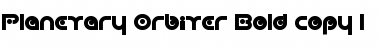 Download Planetary Orbiter Bold Font Title Preview