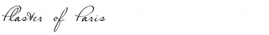 Download Plaster of Paris Regular Font Title Preview