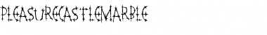 Download PleasureCastleMarble Regular Font Title Preview