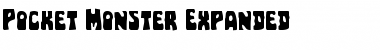 Download Pocket Monster Expanded Expanded Font Title Preview