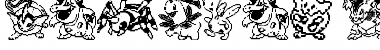 Download Pokemon pixels 2 Regular Font Title Preview