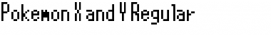 Download Pokemon X and Y Regular Font Title Preview