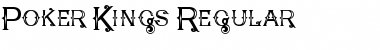 Download Poker Kings Regular Font Title Preview