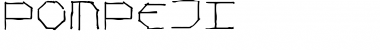 Download Pompeji Regular Font Title Preview