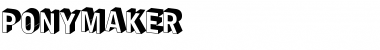 Download PonyMaker Regular Font Title Preview