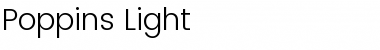 Download Poppins Light Regular Font Title Preview