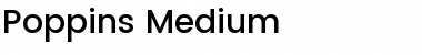 Download Poppins Medium Regular Font