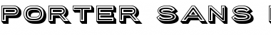 Download Porter Sans Block Regular Font Title Preview