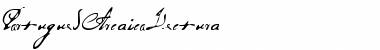 Download PortuguesArcaicoLectura Regular Font Title Preview