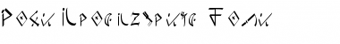 Download Post Apocalyptic Font Regular Font Title Preview
