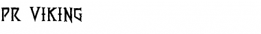 Download PR Viking Regular Font Title Preview