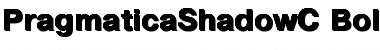 Download PragmaticaShadowC Bold Font Title Preview