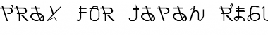 Download Pray for Japan Regular Font Title Preview