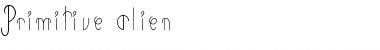 Download Primitive Alien Regular Font Title Preview
