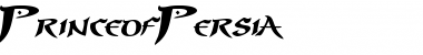 Download PrinceofPersia Regular Font Title Preview