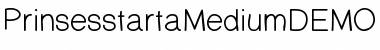 Download PrinsesstartaDEMO Medium Font Title Preview