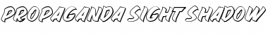 Download PROPAGANDA SIGHT SHADOW PERSONA Regular Font Title Preview