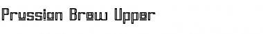 Download Prussian Brew Upper Regular Font Title Preview