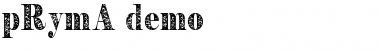 Download Pryma Demo Font Title Preview
